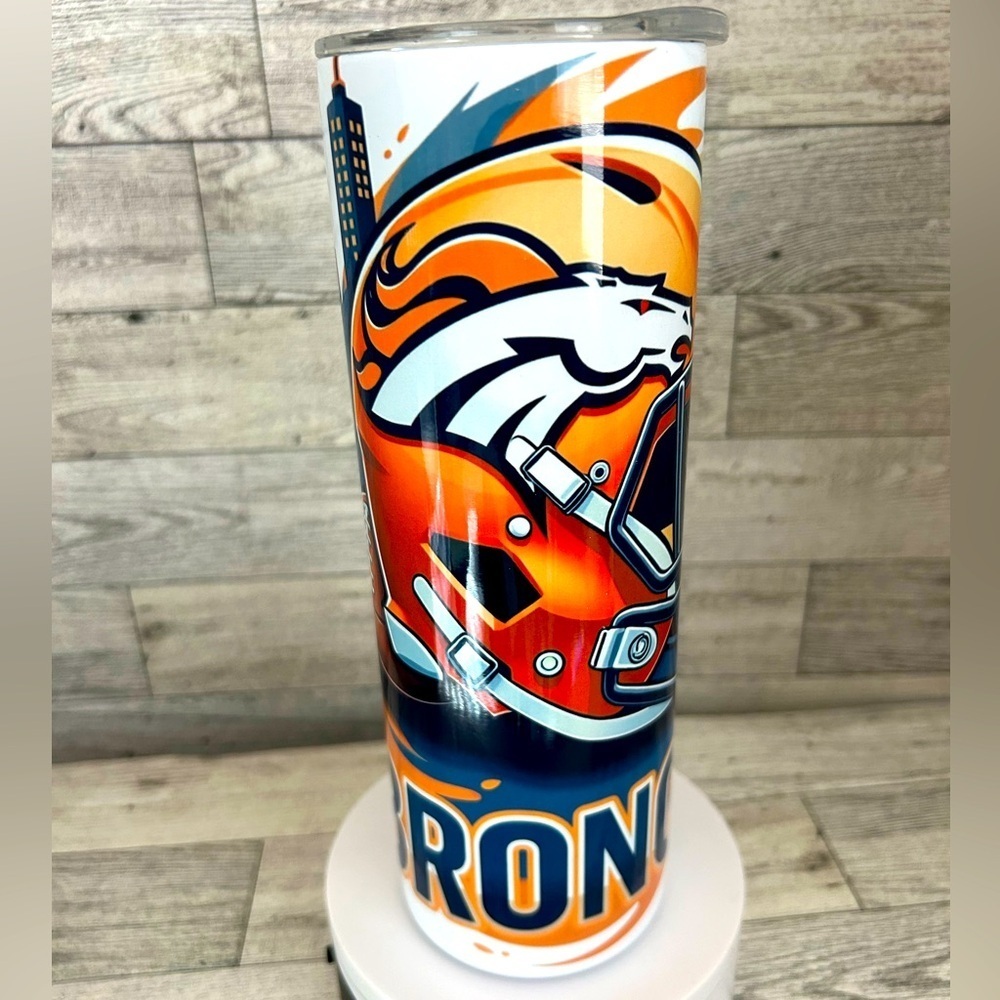 Denver Broncos 20oz Stainless Steel Tumbler